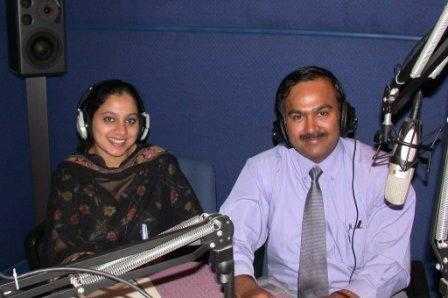 Dr. Mohan answers listener's questions on HUM FM radio.