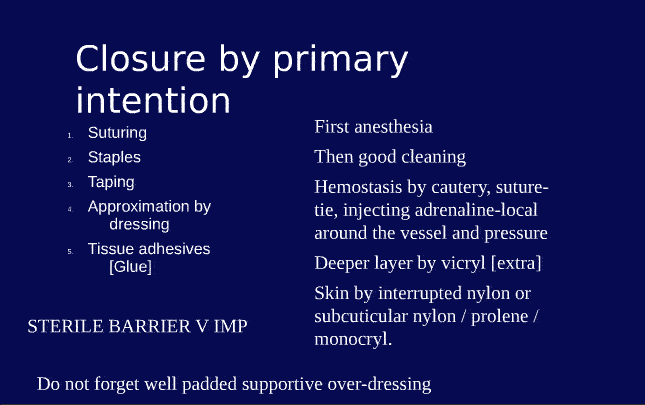 Primary Wound Care