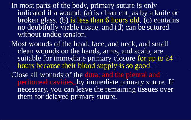 Primary Wound Care