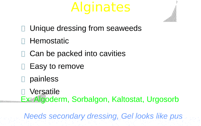 Wound dressing science and art