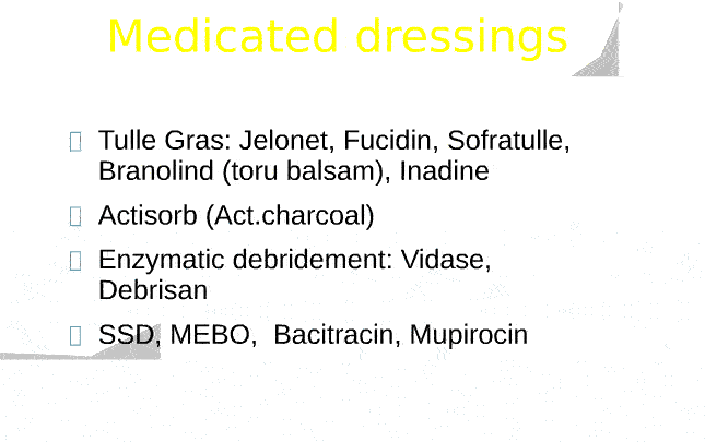 Wound dressing science and art