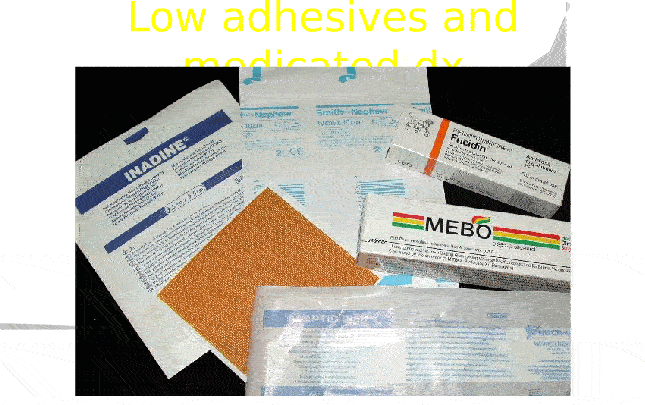 Wound dressing science and art