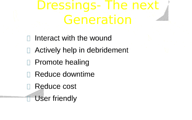 Wound dressing science and art